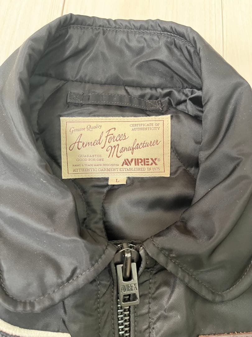 AVIREX CWU JACKET TIGER SHARKS Lサイズ