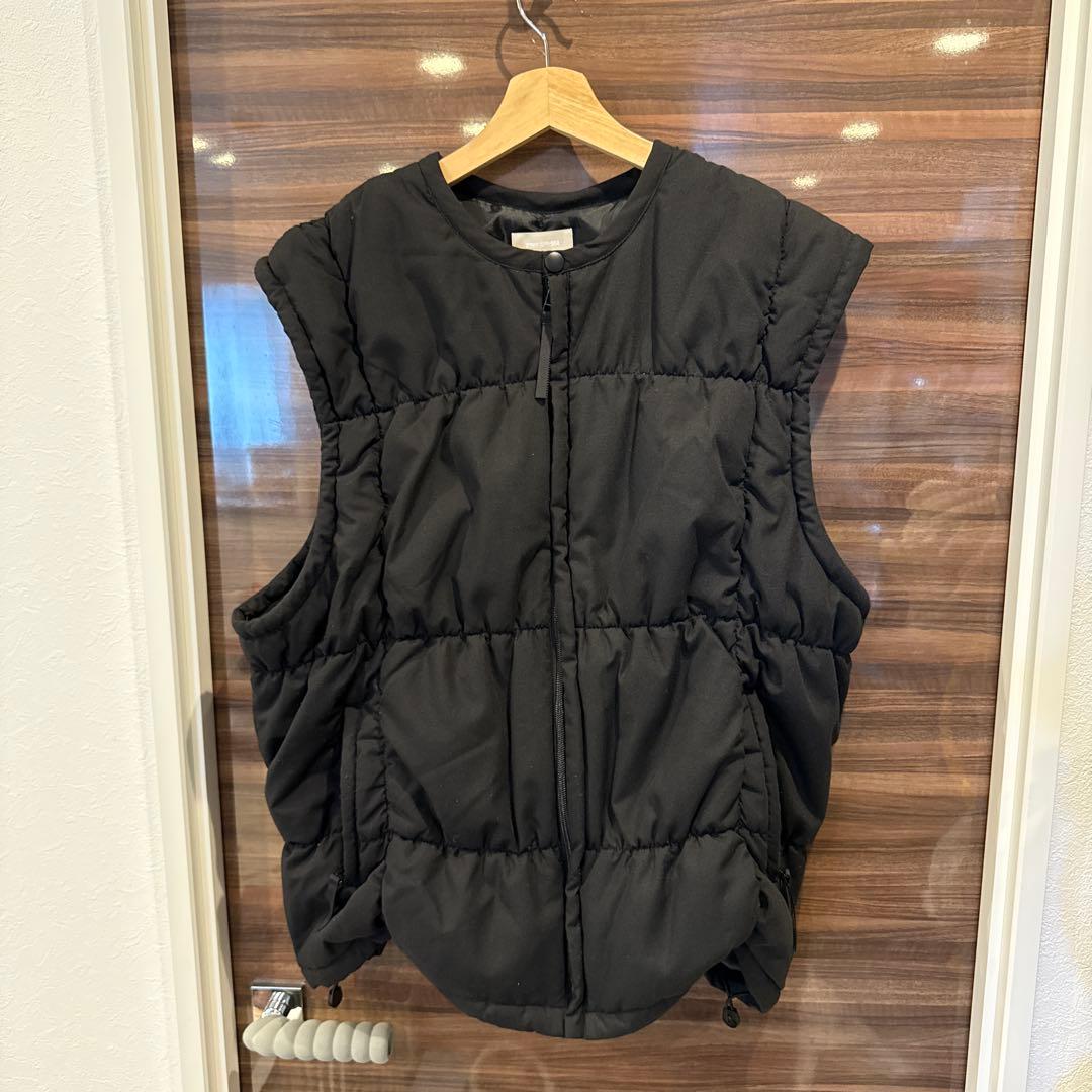 WIND AND SEA ブラックダウンベスト