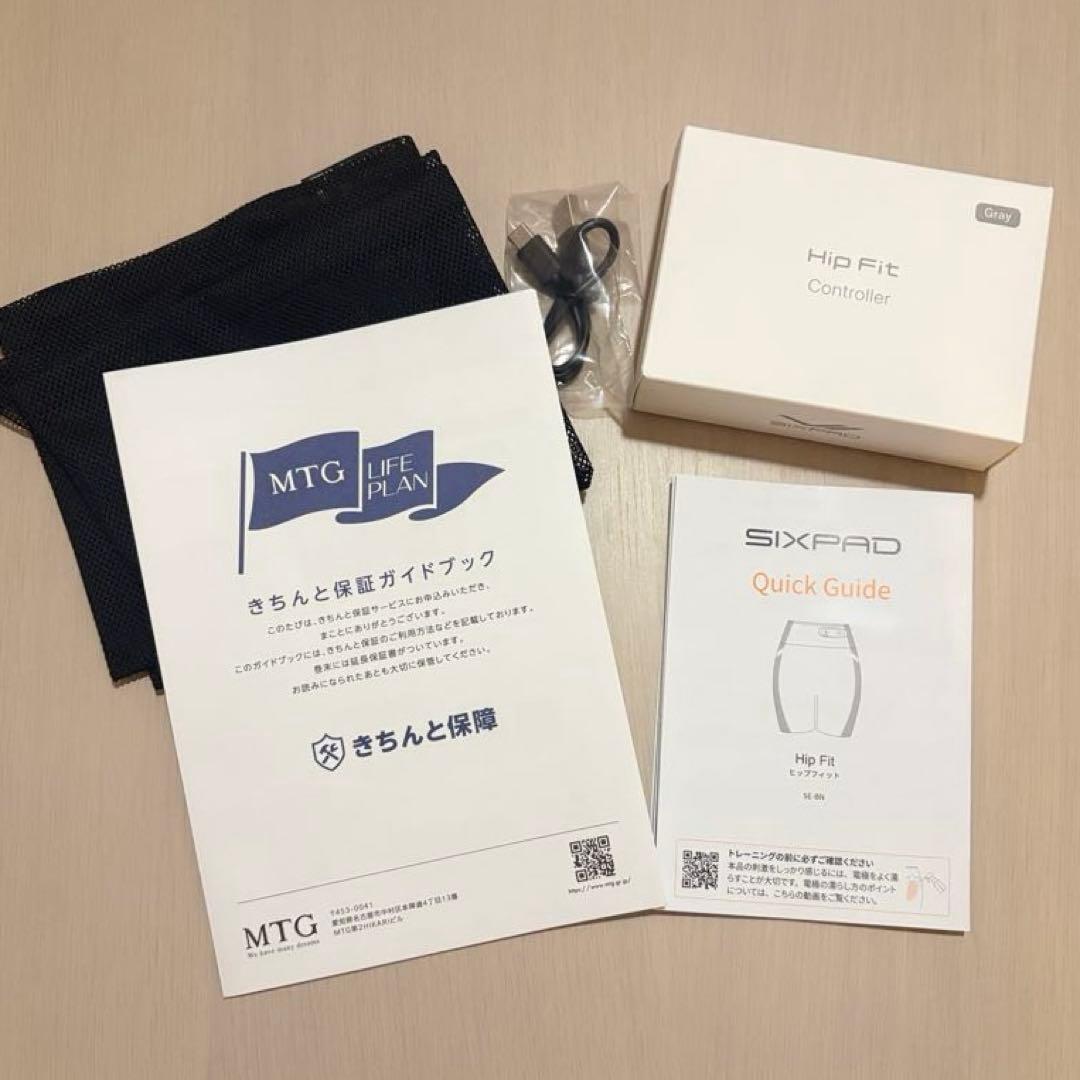 シックスパッドヒップフィットグレーS ★延長保証書セット★