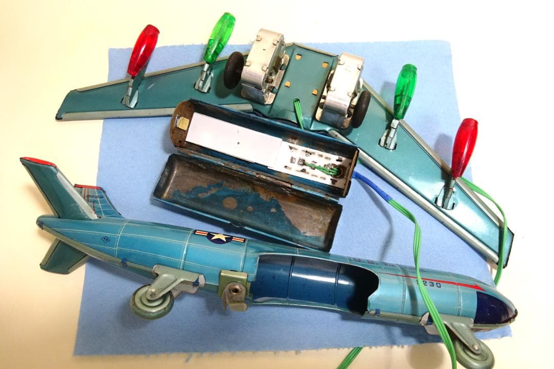 YouTube動画あり！！★野村トーイ＆日光玩具 B-47 STRATO-JET