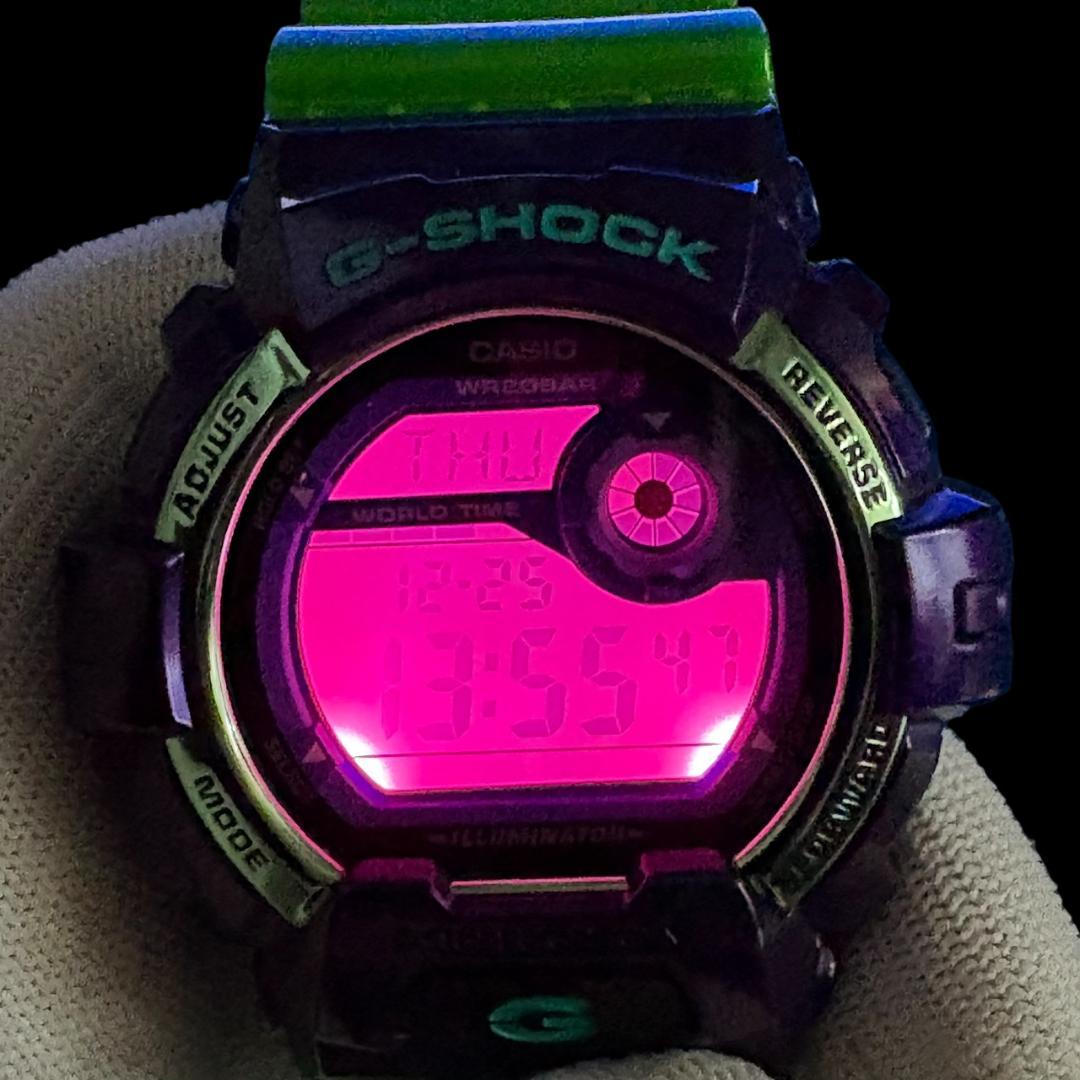 【美品・電池交換済】G-SHOCK G-8900SC　エヴァンゲリオンカラー