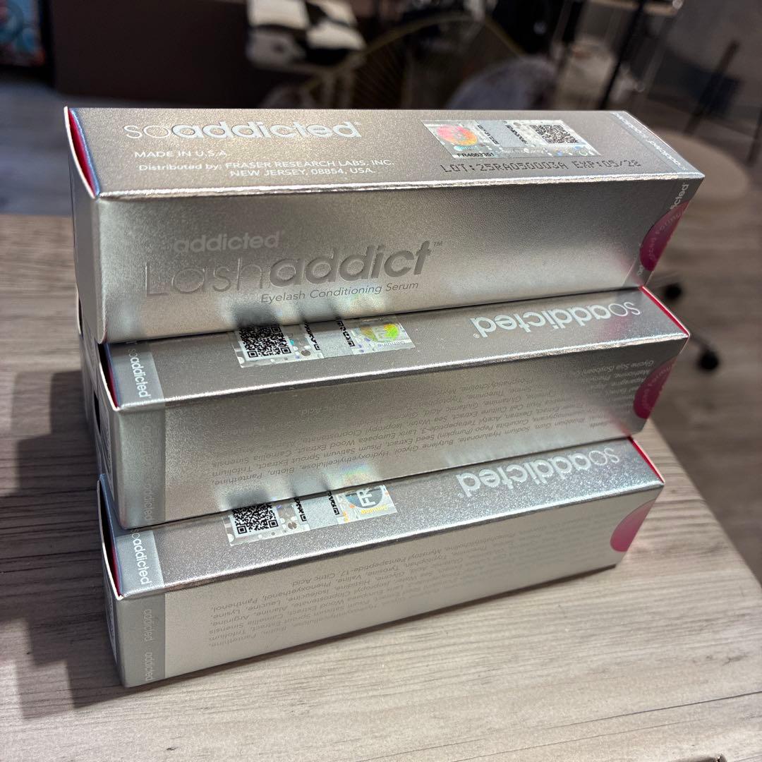 soaddicted Lashaddict まつ毛美容液 ３本セット