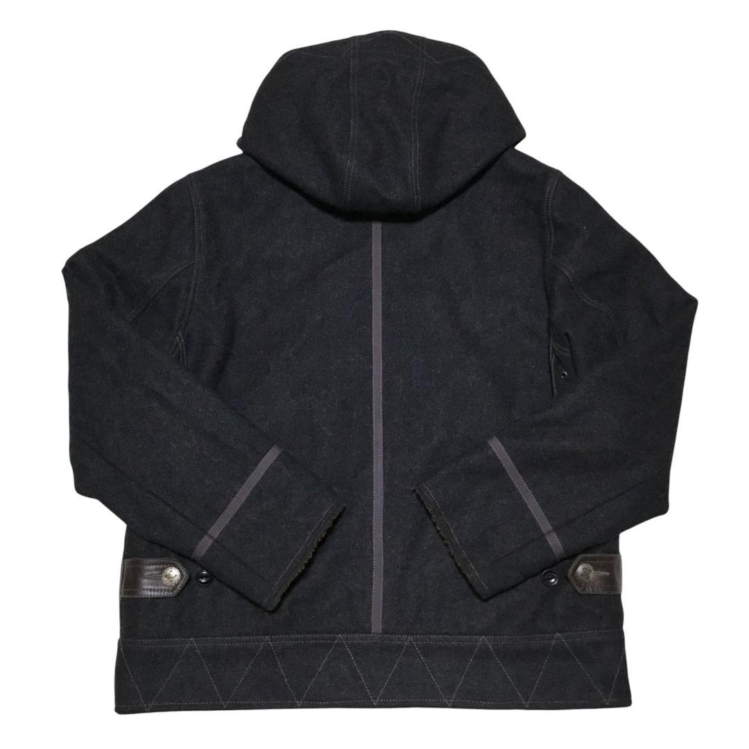 極美品 AVIREX ウール B-3 フライトジャケット 2XL グレー 裏ボア