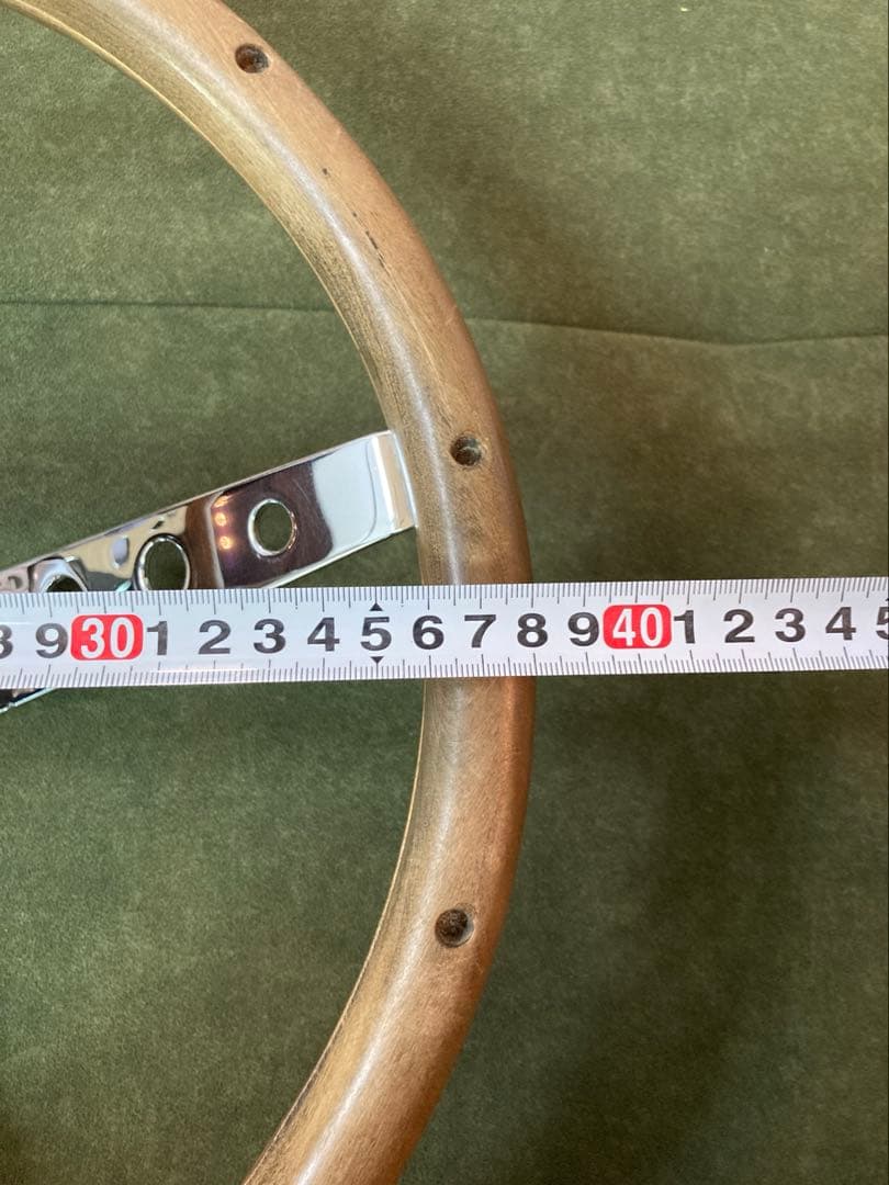 グラントウッドステアリング　フルセット　ステアリングホイール　ムーン旧車　アメ車