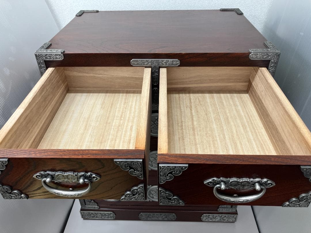 慶*徳様 美品　和ダンス　仙台箪笥？ W60 D43 H70　整理箪笥