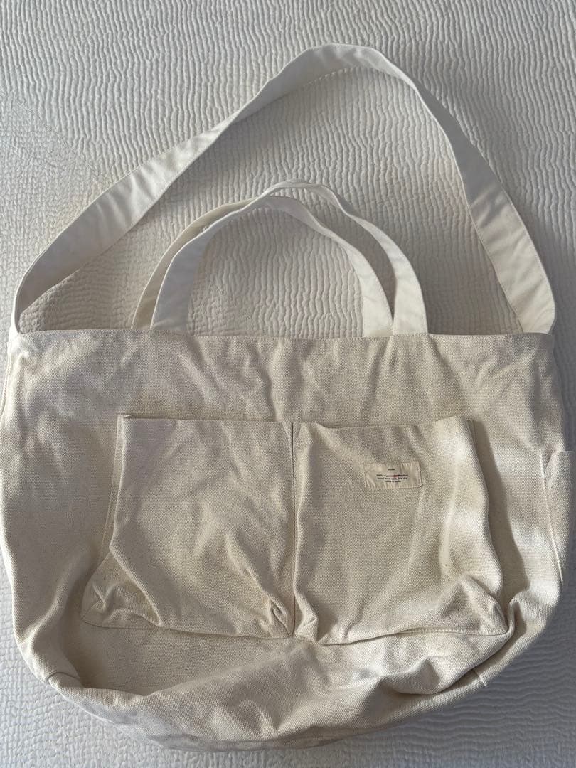 dosaルナバック　白パッチワーク　極美品　A&S収納袋付き