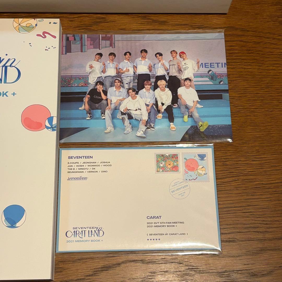ミュージック seventeen CARAT LAND 2021 memory book