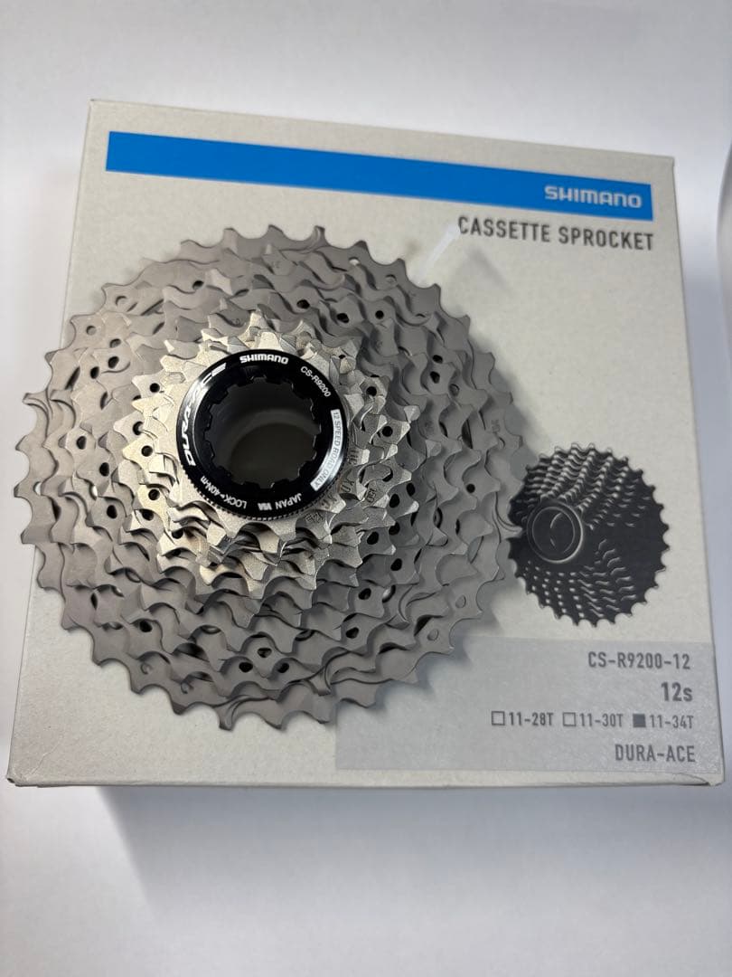 SHIMANO DURA-ACE CS-R9200 11-34T 新品.未使用
