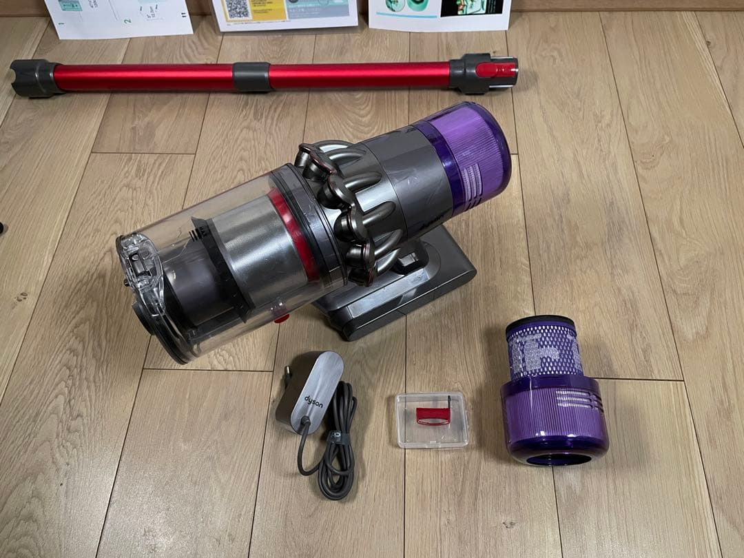 ダイソン③ SV14 V11 新品伸縮パイプ　２ヘッドから選択　補強トリガー装着