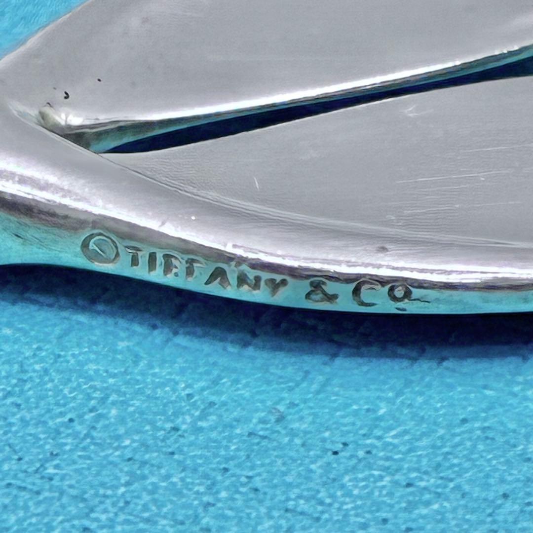 オールドティファニー ホエールテール ネックレス　ロングチェーン　シルバー