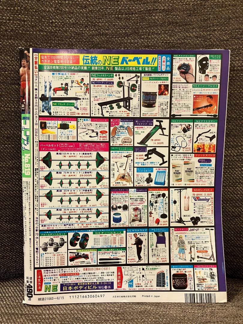 週刊ゴング 2000年6月15日 No.819号 船木誠勝 ヒクソン・グレイシー