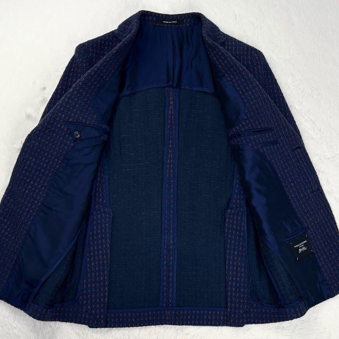 極希少 TAGLIATORE COSTA AZZURRA ジャガード ブレザー