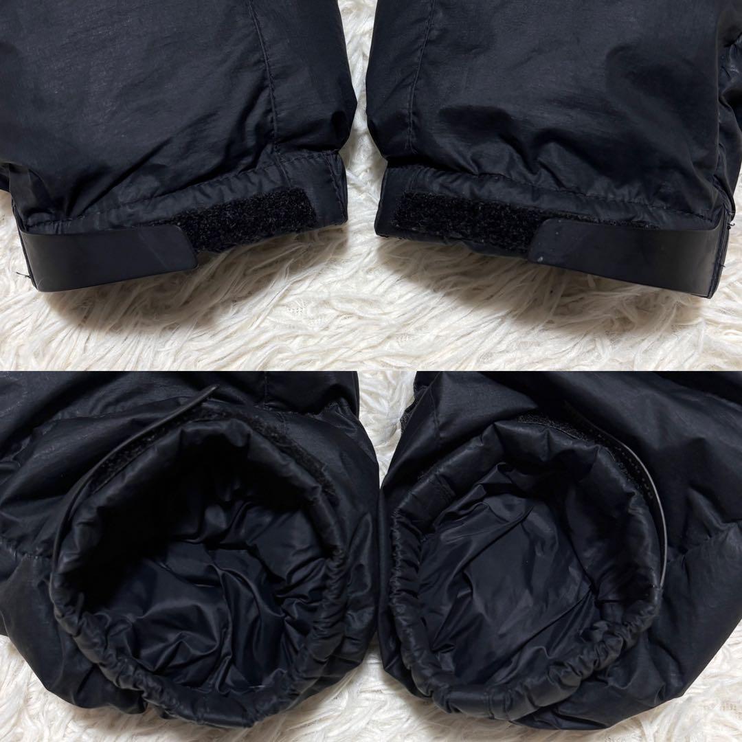 ポロラルフローレン ダウンジャケット M相当 ロゴ ブラック 肉厚 近年モデル