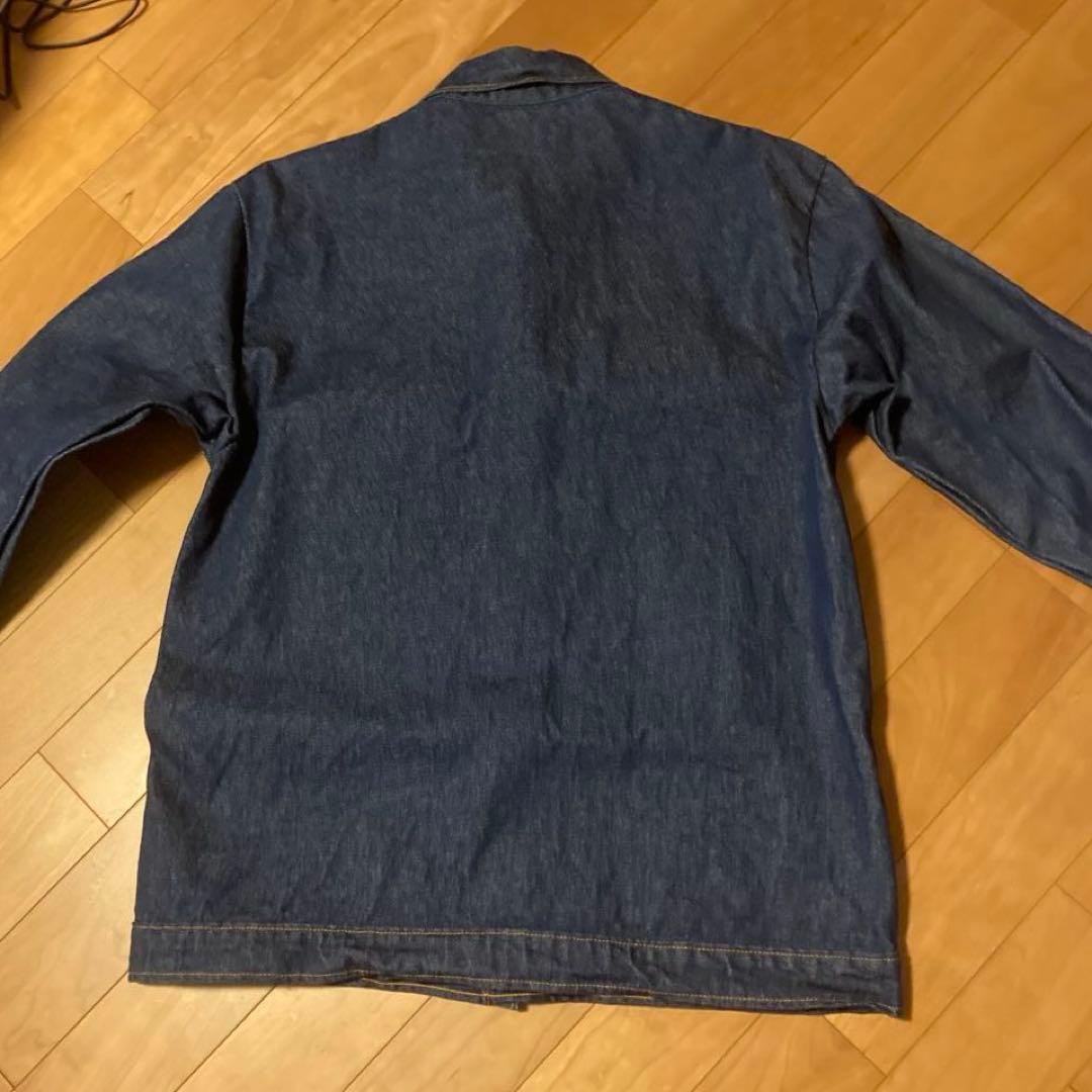 米国製　PRISON BLUES デニムヤードコート　L (大きめです)