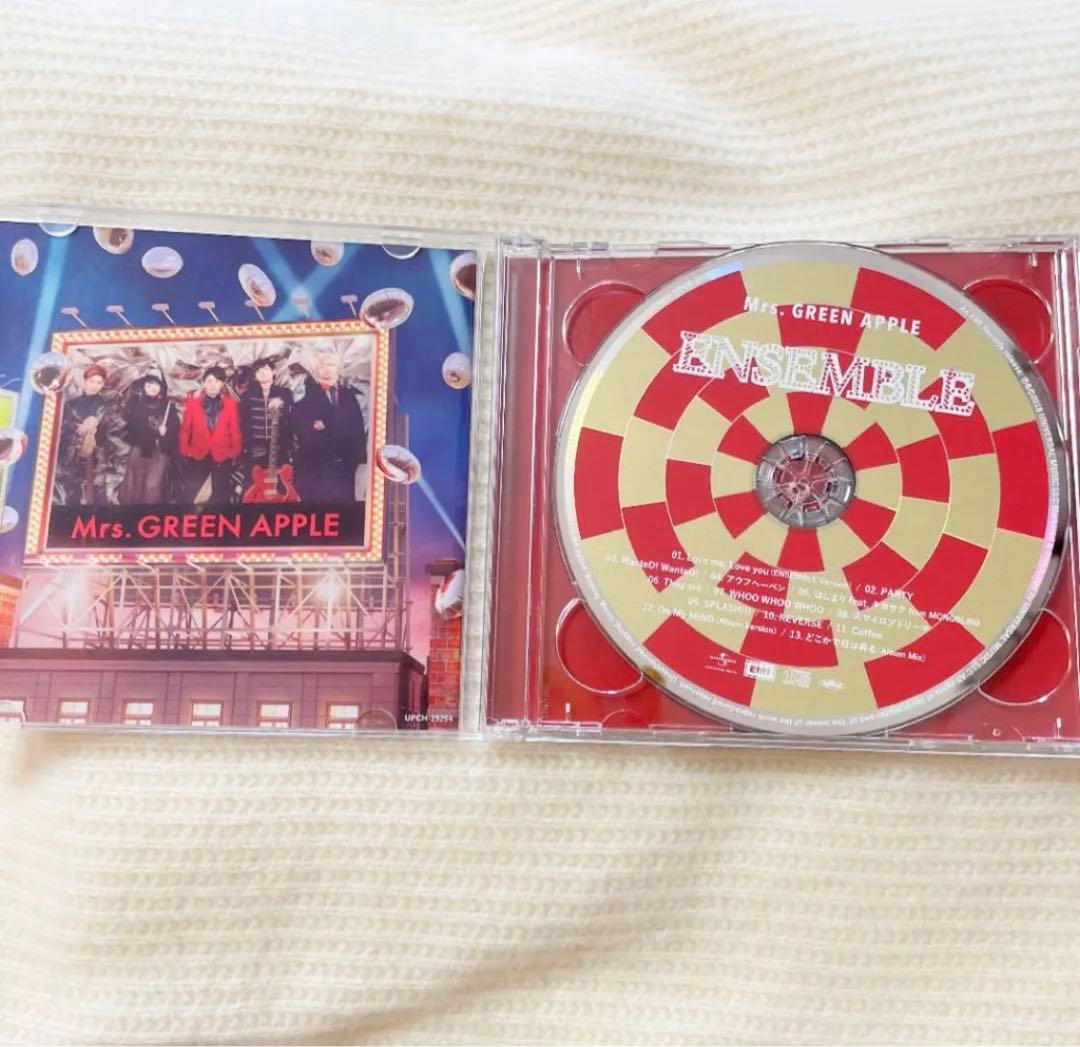 ENSEMBLE 初回限定盤 CD+DVD Mrs.GREEN APPLE
