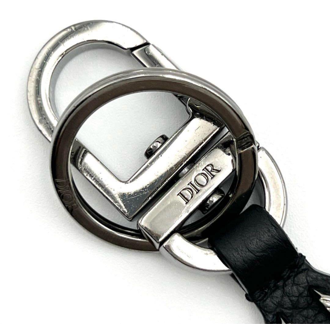 【定価約5万】クリスチャンディオール　DIOR　メンズ　キーホルダー　キーリング