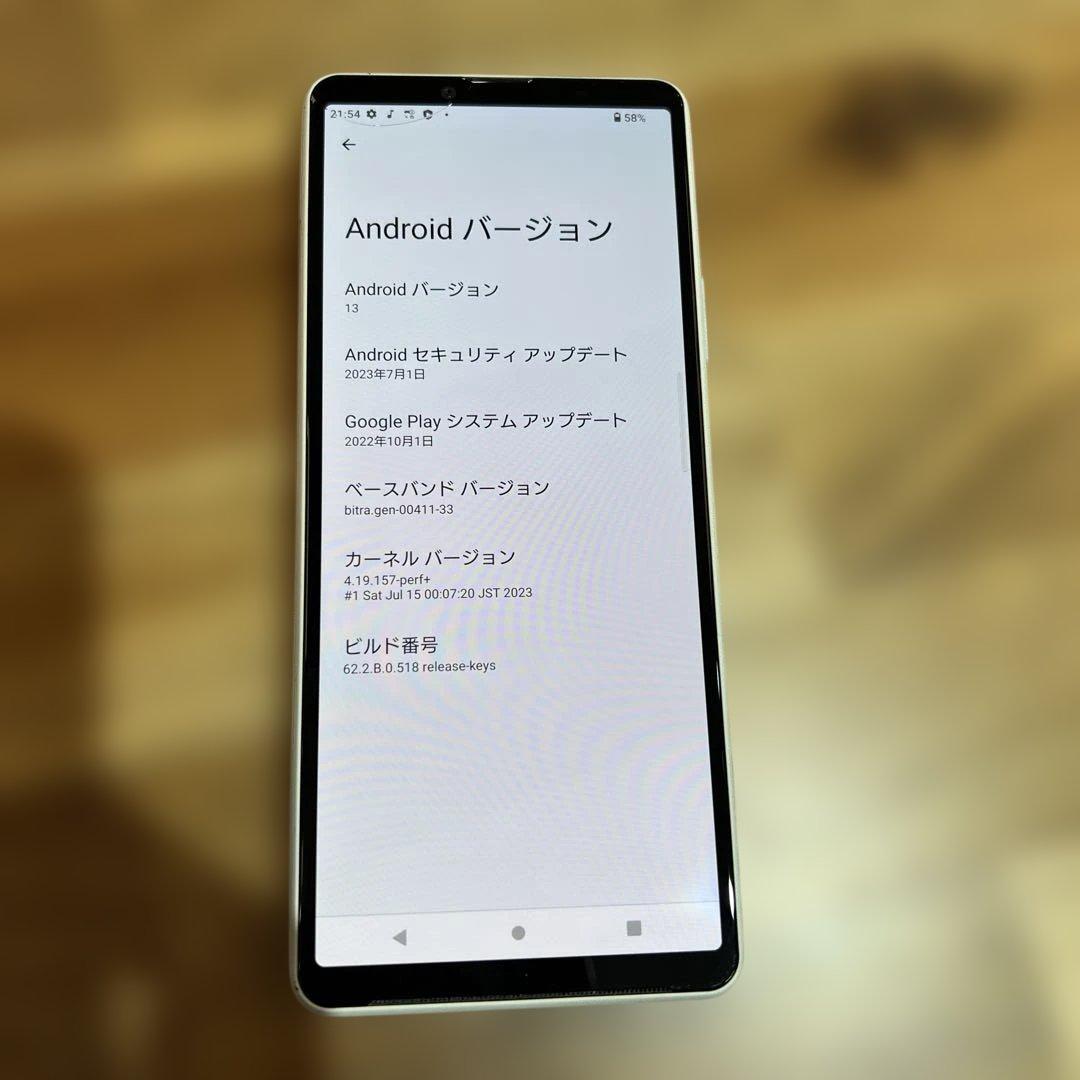 Z385 docomoSIMロック解除済みXperia 10III SO-52B