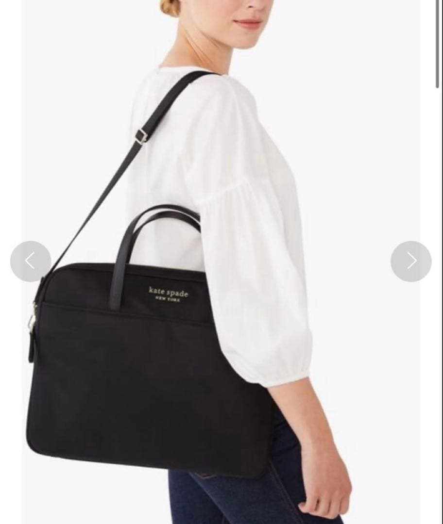 【美品】ケイトスペードニューヨーク　PCバッグ【パソコンバッグ】 A4対応