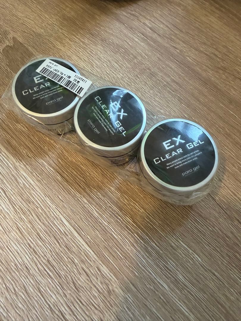 EX CLEAR GEL 3個セット　定価¥38400 para gel