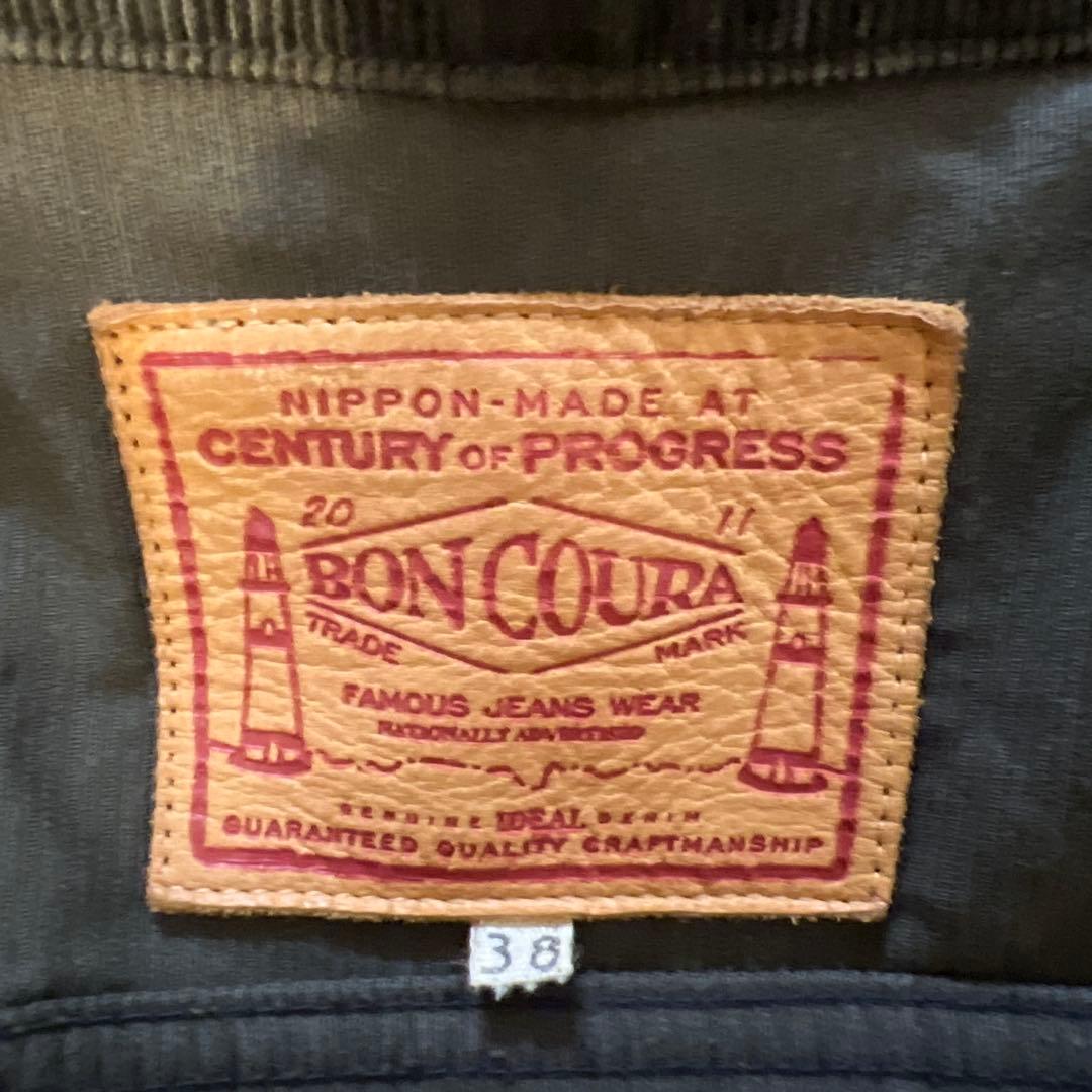 BONCOURA ボンクラ　コーデュロイ　トラッカー　ジャケット 38 3rd