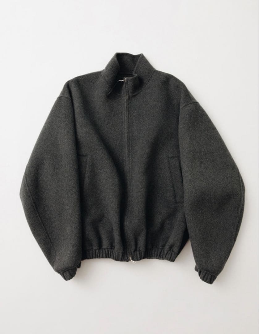 nothing written Plaza zip blouson グレー