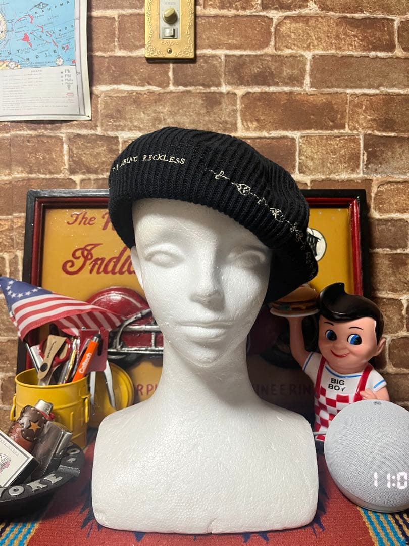 The H.W.DOG&Co. 2 tone berret ベレー帽 BTS