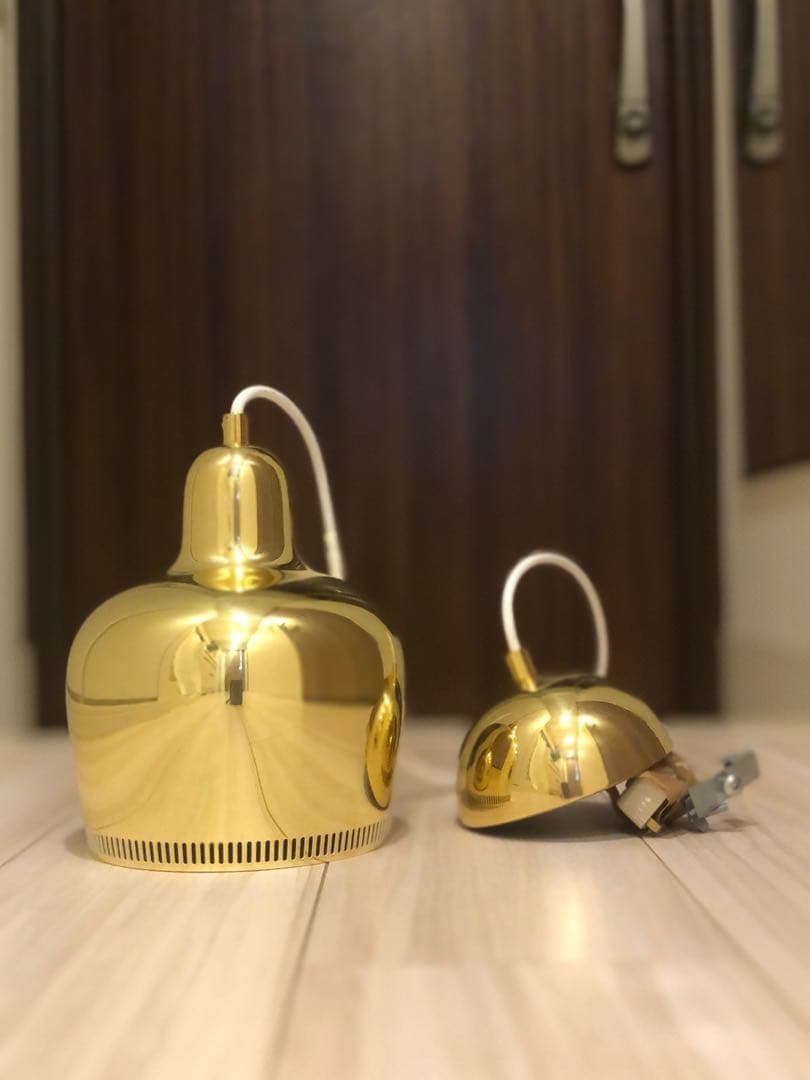 中古　Artek ペンダント A330S ゴールデンベル ブラス