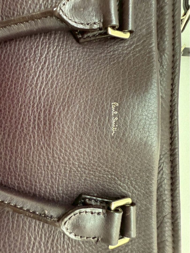 Paul Smith ダークブラウン ビジネスバッグ