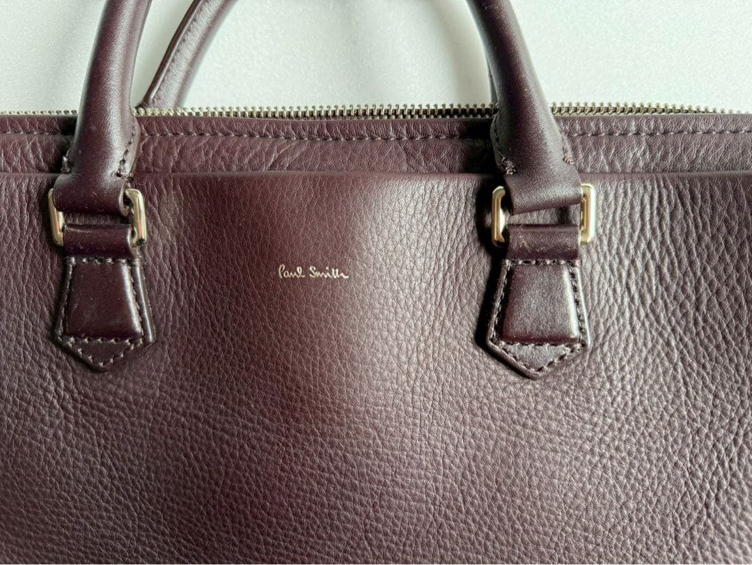 Paul Smith ダークブラウン ビジネスバッグ