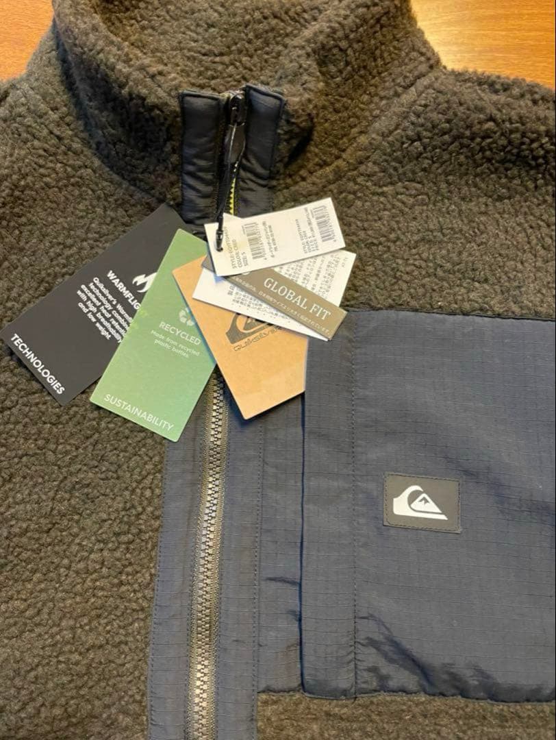 新品Quick Silver クイックシルバSHALLOW WATERフルジップ