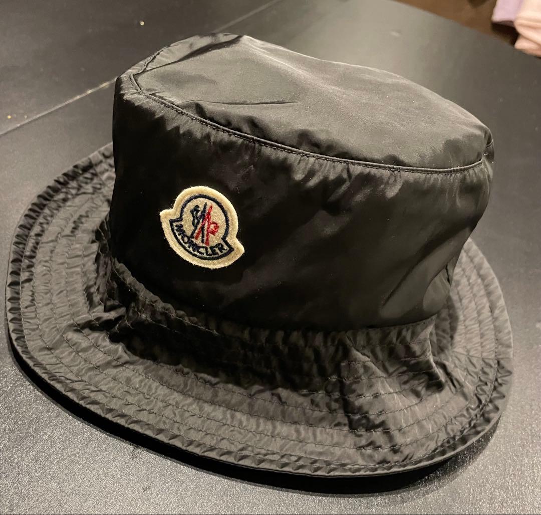 【値下げ‼︎】モンクレール MONCLER 帽子　ナイロンバケットハット