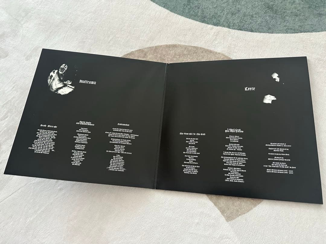 激レア　ブラックメタル　Silencer レコード　新品　透明