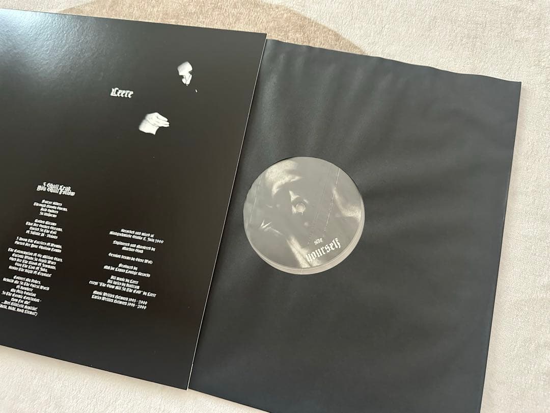 激レア　ブラックメタル　Silencer レコード　新品　透明