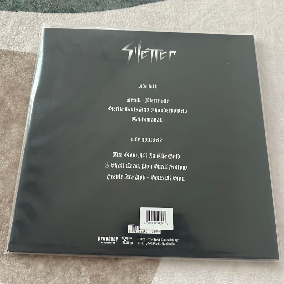激レア　ブラックメタル　Silencer レコード　新品　透明