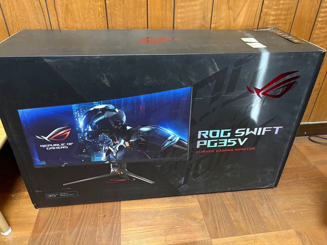 ASUS ROGSWIFT PG35Q 曲面ディスプレイ 200Hz 35インチ
