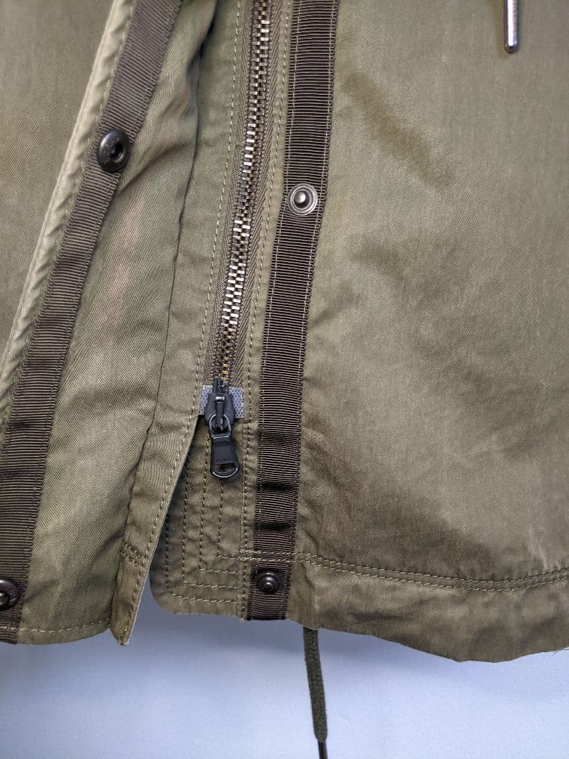 TATRAS モッズコート ミリタリー ダウンライナー 付き オリーブ