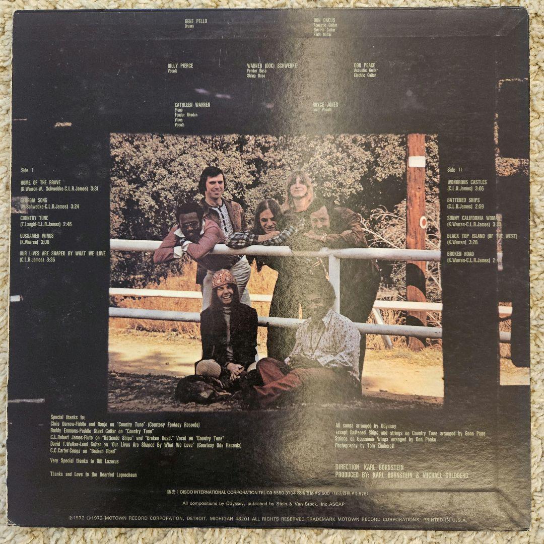 洋楽 ODYSSEY lp reissue