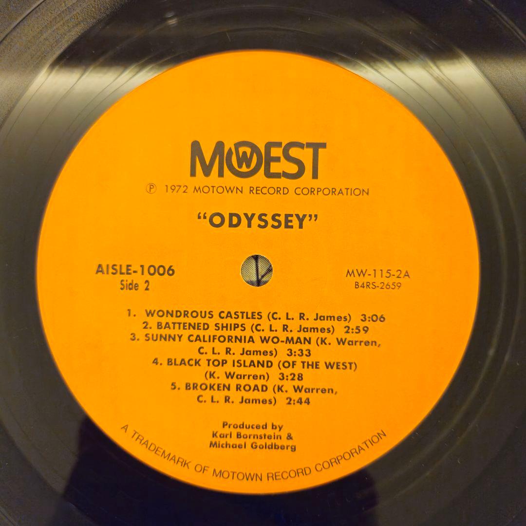 洋楽 ODYSSEY lp reissue