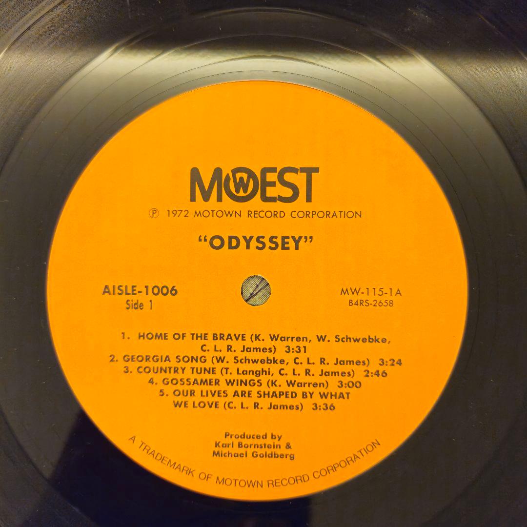 洋楽 ODYSSEY lp reissue