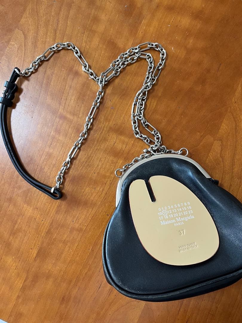 完売品　MAISON MARGIELA マルジェラ　レザー チェーンウォレット