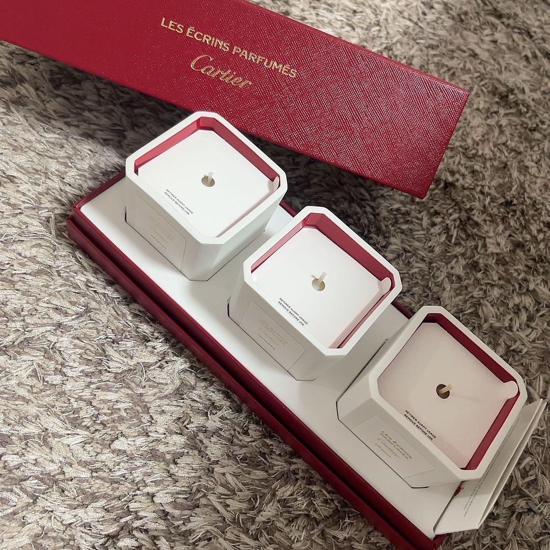【新品】Cartier LES ÉCRINS PARFUMÉS 3個セット