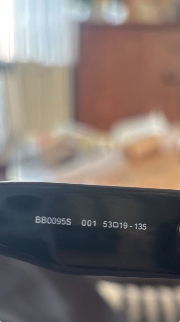 BALENCIAGA スクエアブラックサングラス バレンシアガ