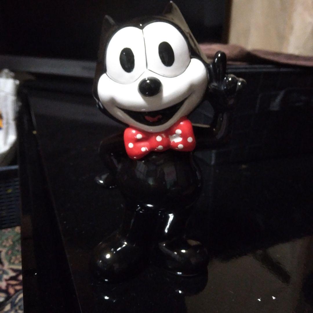 フィリックス・ザ・キャット felix the cat　1989　陶器　貯金箱