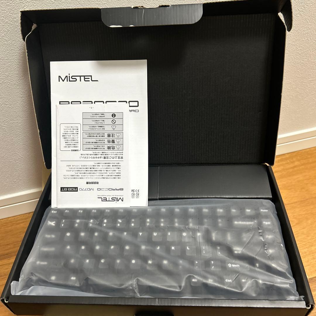 Barocco MD770 静音赤軸 ブラック