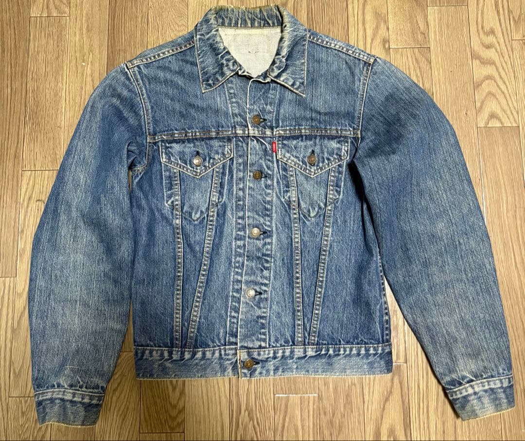 縦落ち!!70s Levi's70505 4th 525刻印 smalle