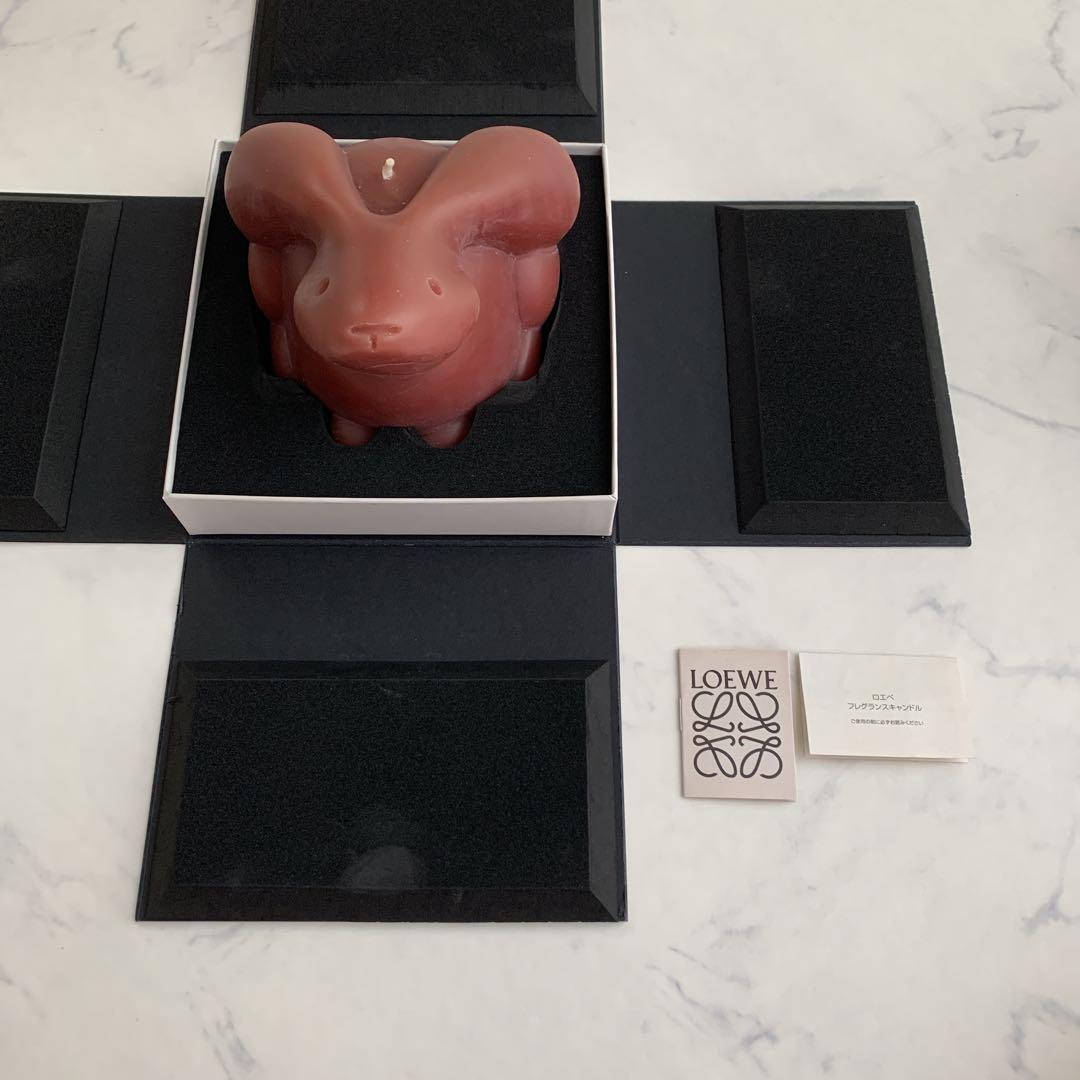 LOEWE うさぎ　アロマキャンドル