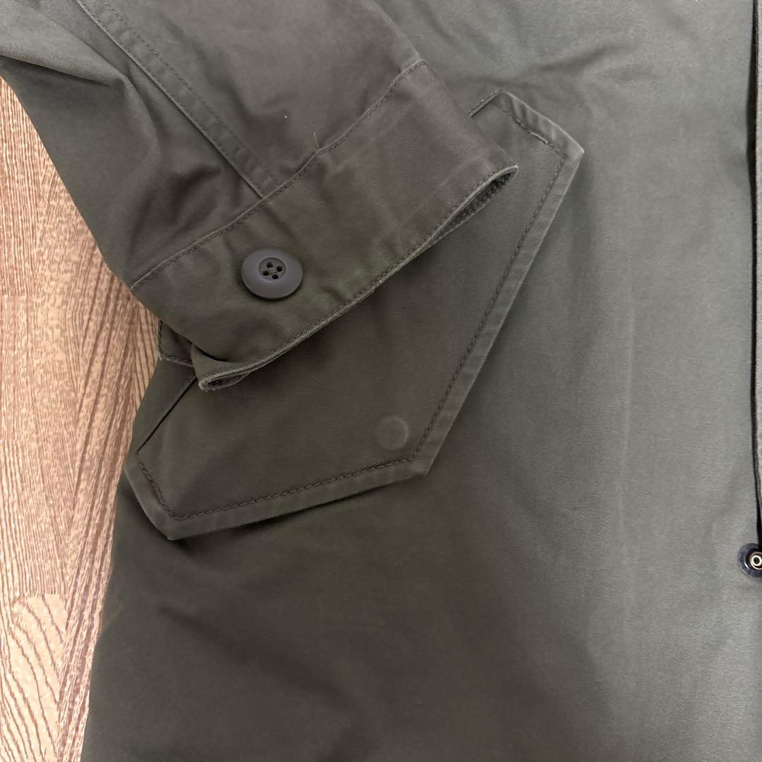 フレッドペリー モッズコート ユニオンジャック ライナー フリース ドローコード