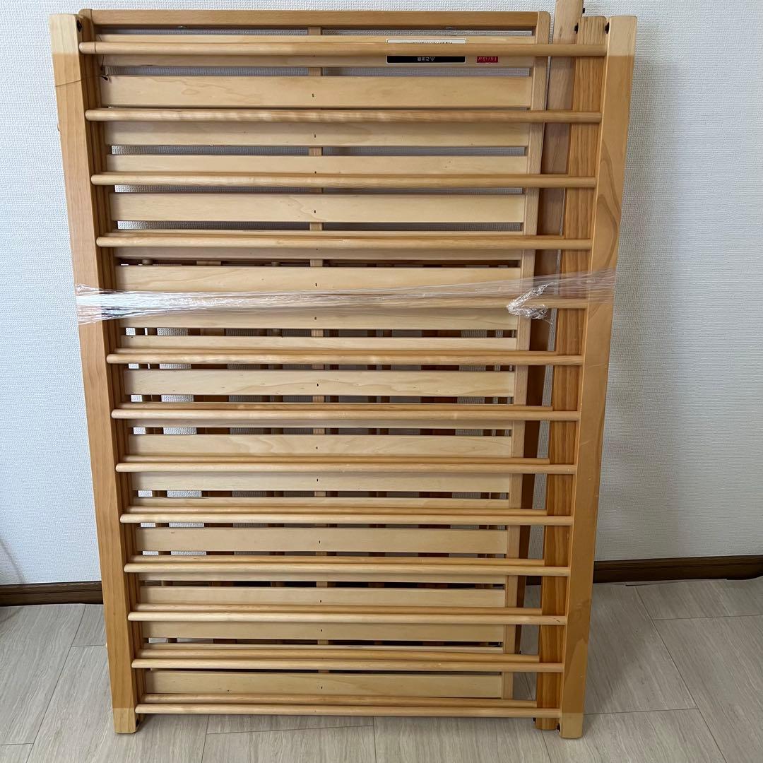 ファルスカ ベッドサイドベッド03＋新品ファルスカ コンパクトベッドフィットL