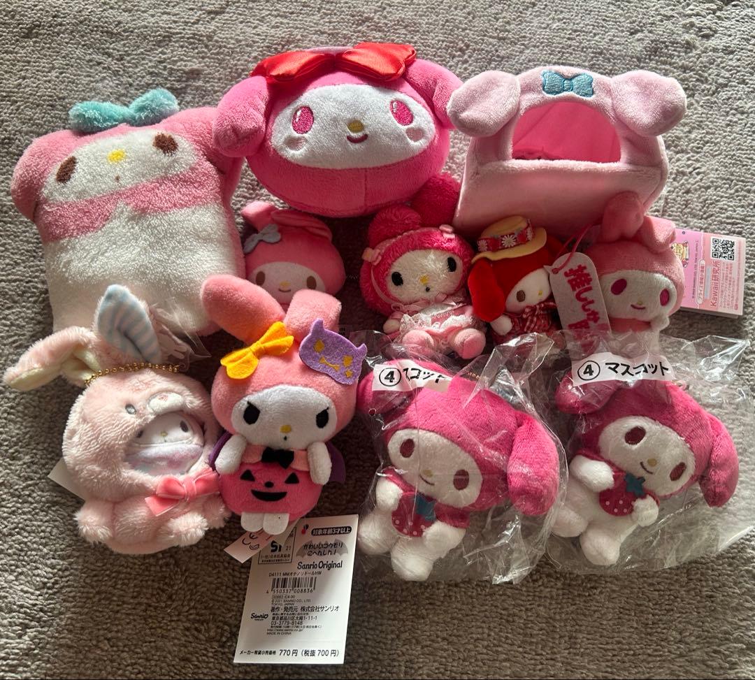 マイメロディ サンリオグッズ ぬいぐるみ 100点以上まとめ売り