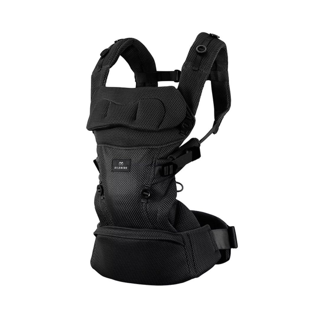 エールベベ 抱っこ紐 ベビーキャリア スリー ブラック 新品未使用